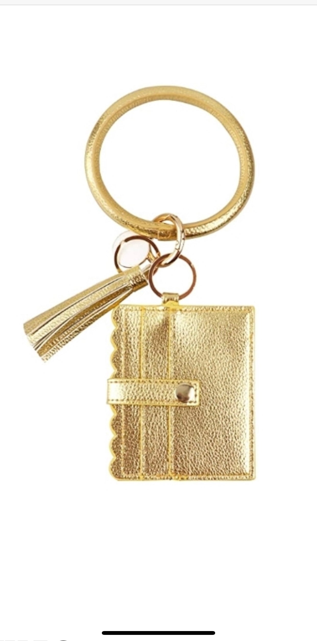 Mini fancy card holder/keychain
