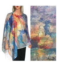 Load image into Gallery viewer, Button Shawl Cotton Feel