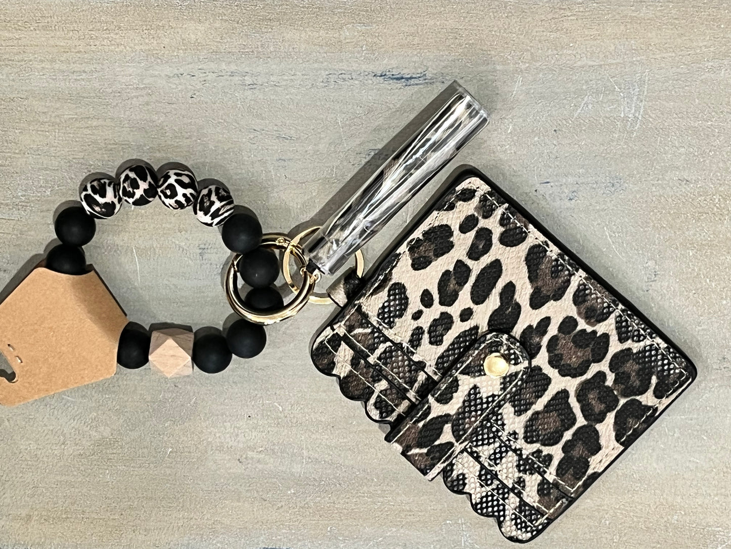 Silicone Keychain & Card Holder