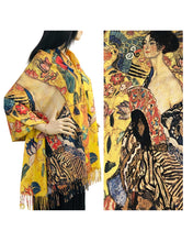 Load image into Gallery viewer, Suede Cloth Scarf/Shawl W/ Buttons