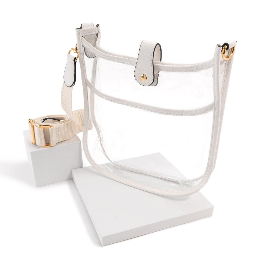 Game Day Clear Crossbody Handbag