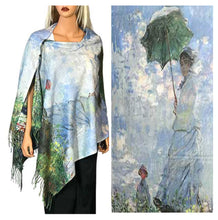 Load image into Gallery viewer, Button Shawl Cotton Feel