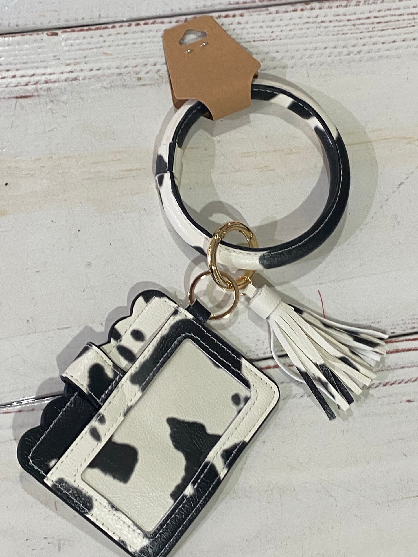 Mini fancy card holder/keychain
