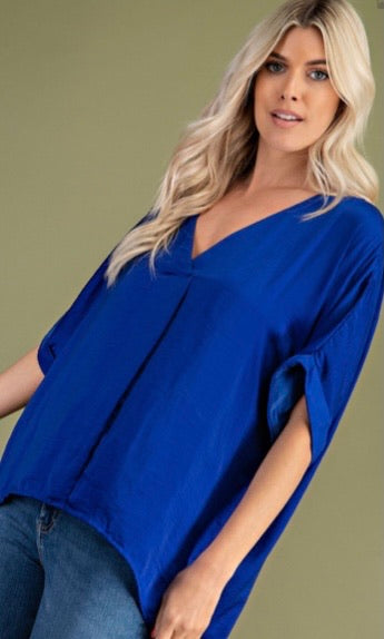 V-Neck High-Low Top *FINAL SALE*