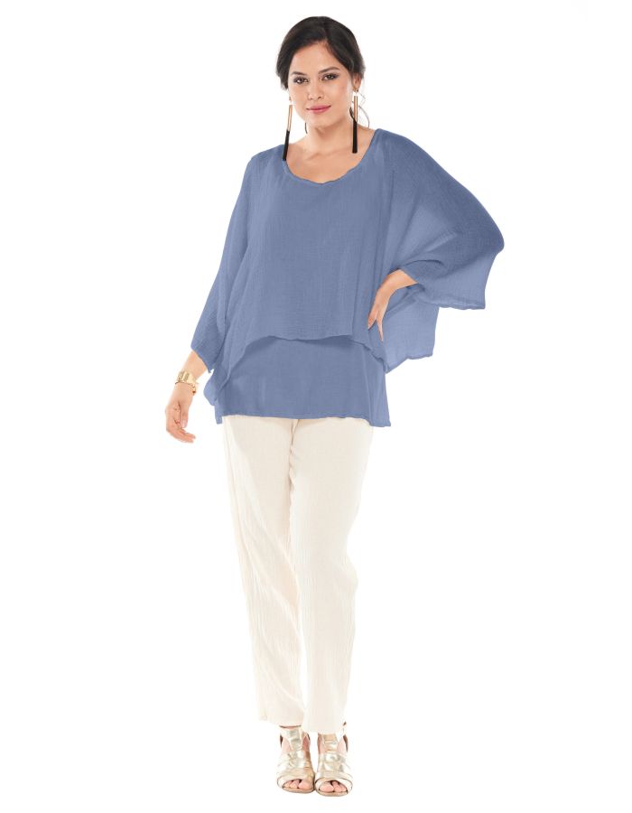 Oh My Gauze Twins Top