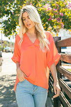 Load image into Gallery viewer, V-Neck High-Low Top