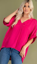 Load image into Gallery viewer, V-Neck High-Low Top