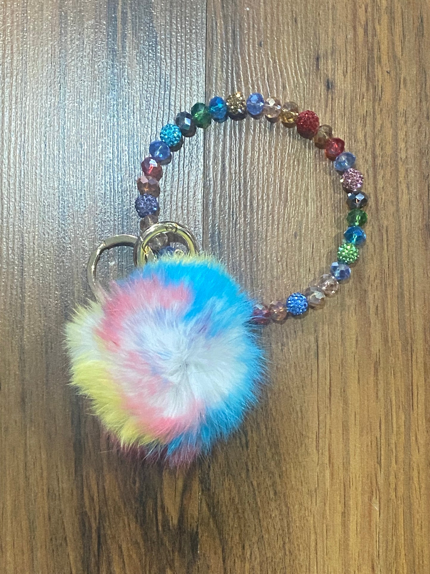 Pom Pom Key Chain