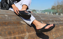 Load image into Gallery viewer, Oofos OOMega Luxe Thong