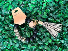 Load image into Gallery viewer, Silicone Beaded Key Rings