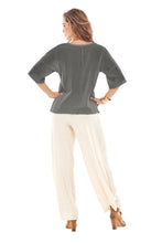 Load image into Gallery viewer, Oh My Gauze Scallop Top