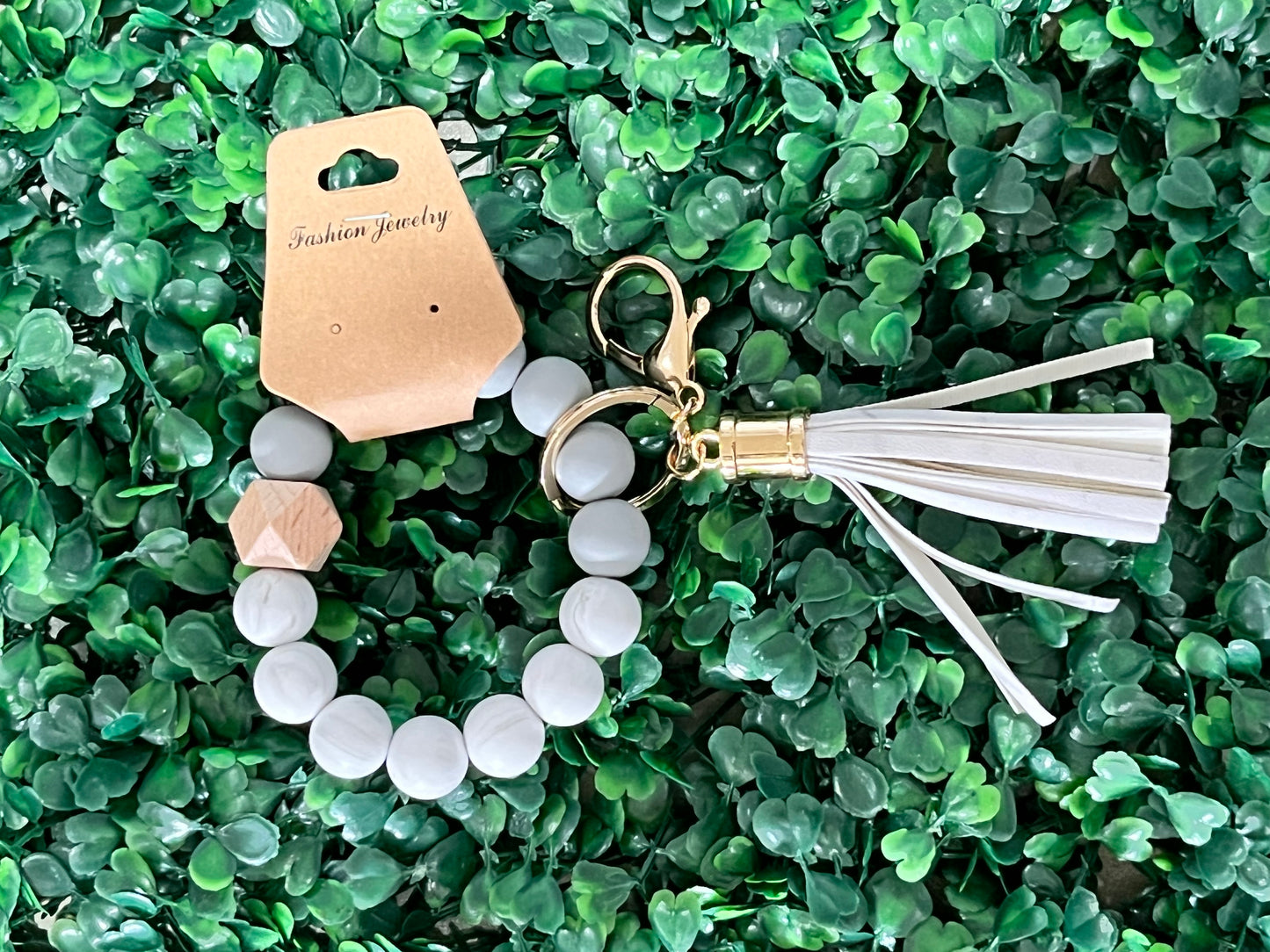 Silicone Beaded Key Rings