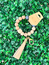 Load image into Gallery viewer, Silicone Beaded Key Rings