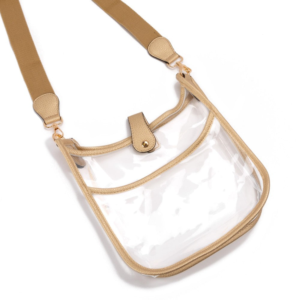 Game Day Clear Crossbody Handbag