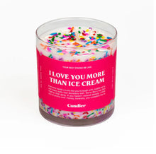 Load image into Gallery viewer, I Love You More Than Ice Cream Candle
