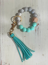 Load image into Gallery viewer, Rubber bead key chain