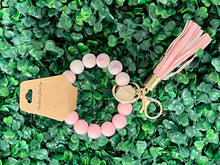 Load image into Gallery viewer, Silicone Beaded Key Rings