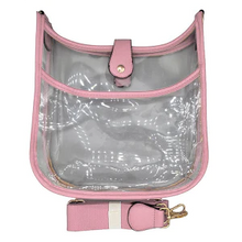 Load image into Gallery viewer, Game Day Clear Crossbody Handbag