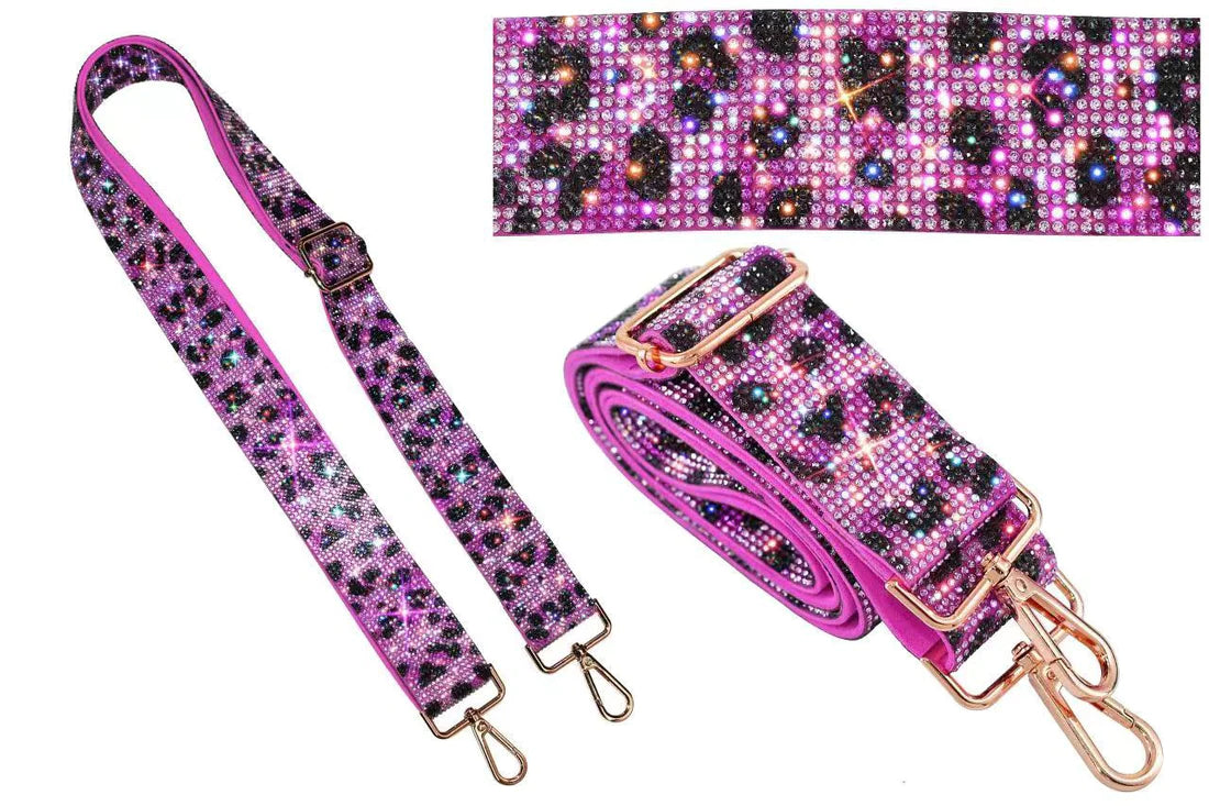 Sparkling Rhinestone Guitar Strap