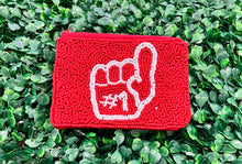Load image into Gallery viewer, Gameday Seed Bead Coin Purse