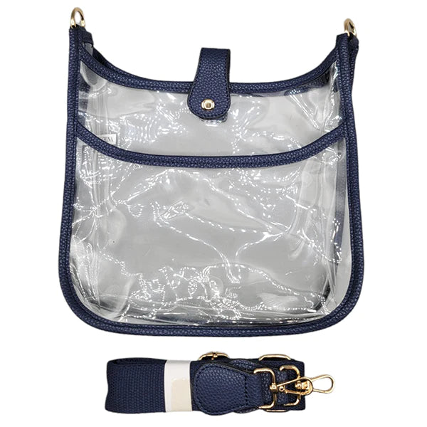 Game Day Clear Crossbody Handbag