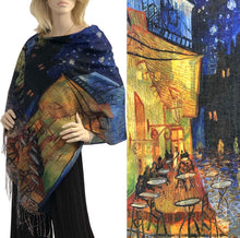 Load image into Gallery viewer, Button Shawl Cotton Feel