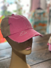 Load image into Gallery viewer, Criss Cross Trucker Hat *FINAL SALE*