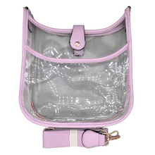 Load image into Gallery viewer, Game Day Clear Crossbody Handbag