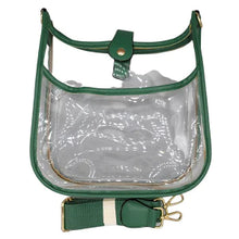 Load image into Gallery viewer, Game Day Clear Crossbody Handbag
