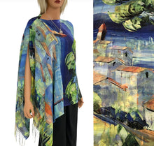 Load image into Gallery viewer, Button Shawl Cotton Feel
