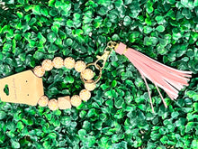 Load image into Gallery viewer, Silicone Beaded Key Rings