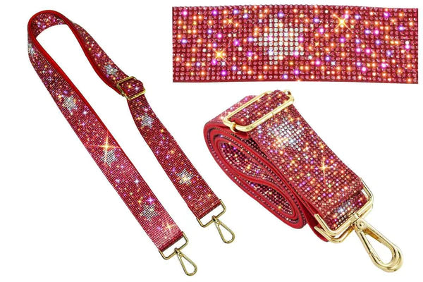 Sparkling Rhinestone Guitar Strap