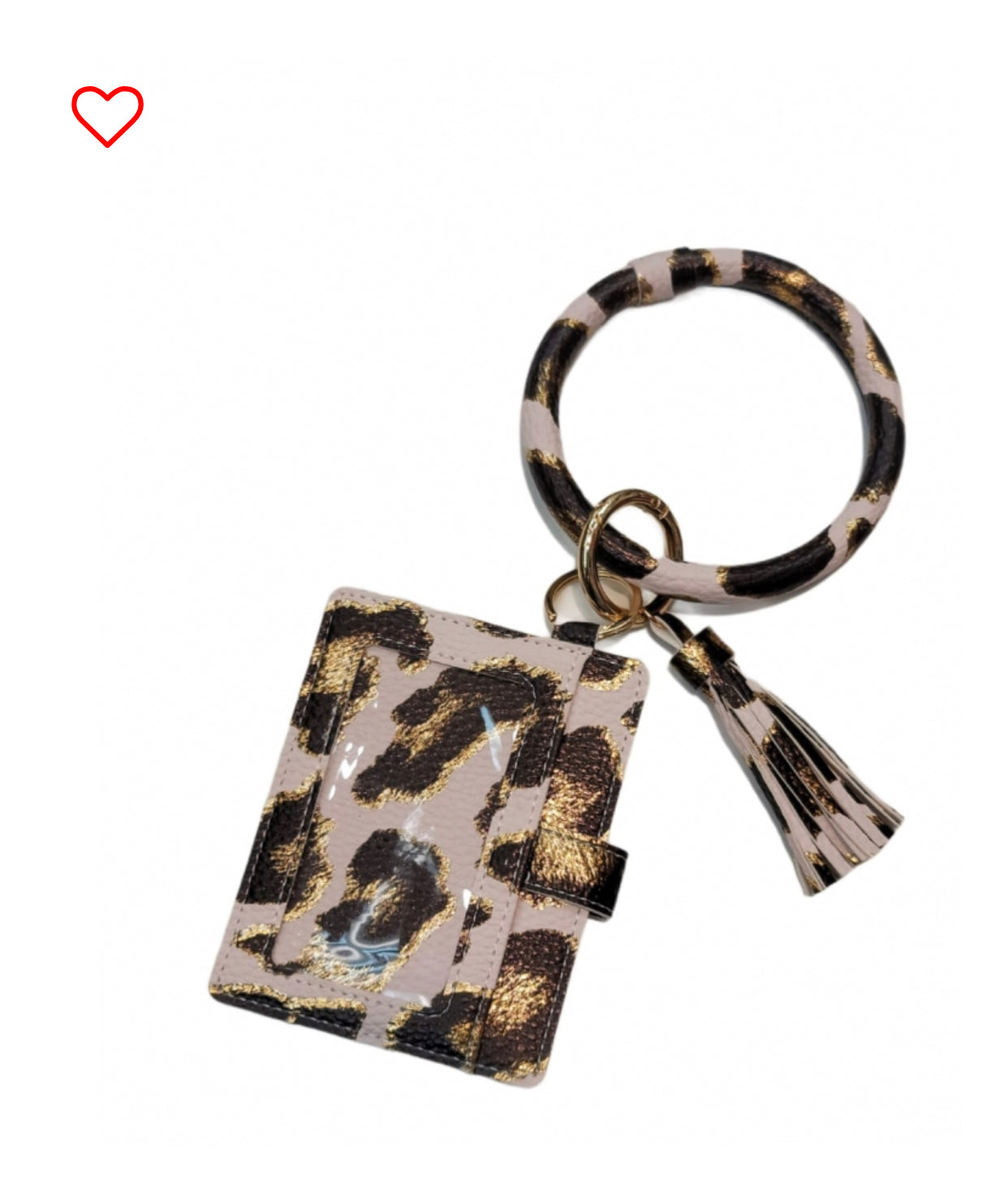Mini fancy card holder/keychain