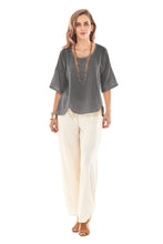 Load image into Gallery viewer, Oh My Gauze Scallop Top