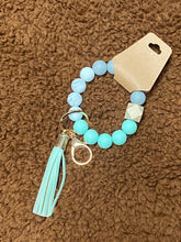 Load image into Gallery viewer, Rubber bead key chain