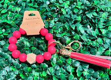 Load image into Gallery viewer, Rubber bead key chain