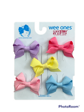 Load image into Gallery viewer, 5 Pack Tiny Wee One Bows