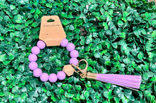 Load image into Gallery viewer, Rubber bead key chain