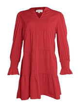 Load image into Gallery viewer, Wine Corduroy Dress
