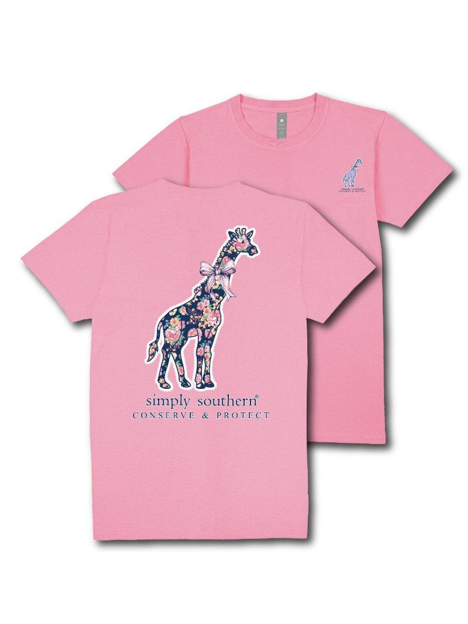 Short Sleeve Giraffe Tee