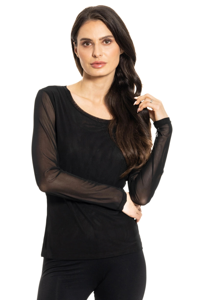 Wide Awake Lace Top