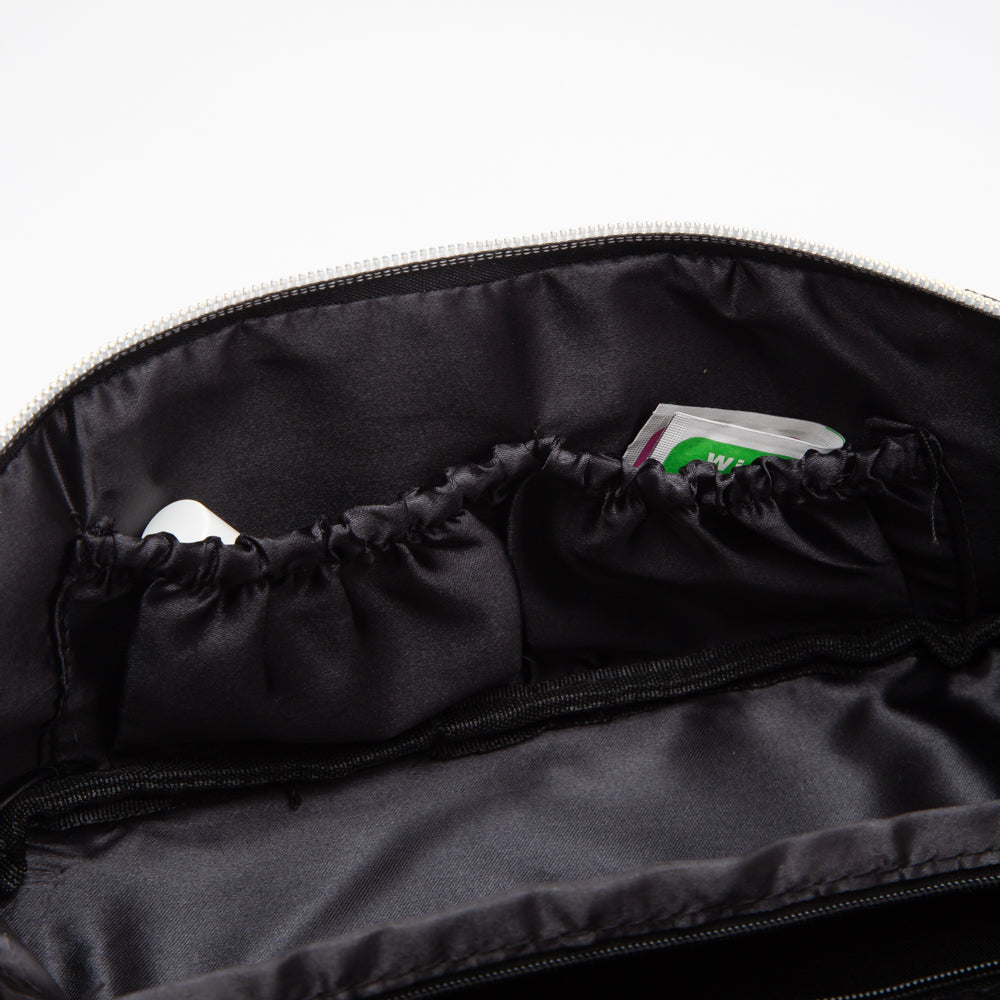 The Juliette Woven Makeup Bag