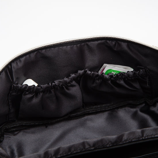 The Juliette Woven Makeup Bag