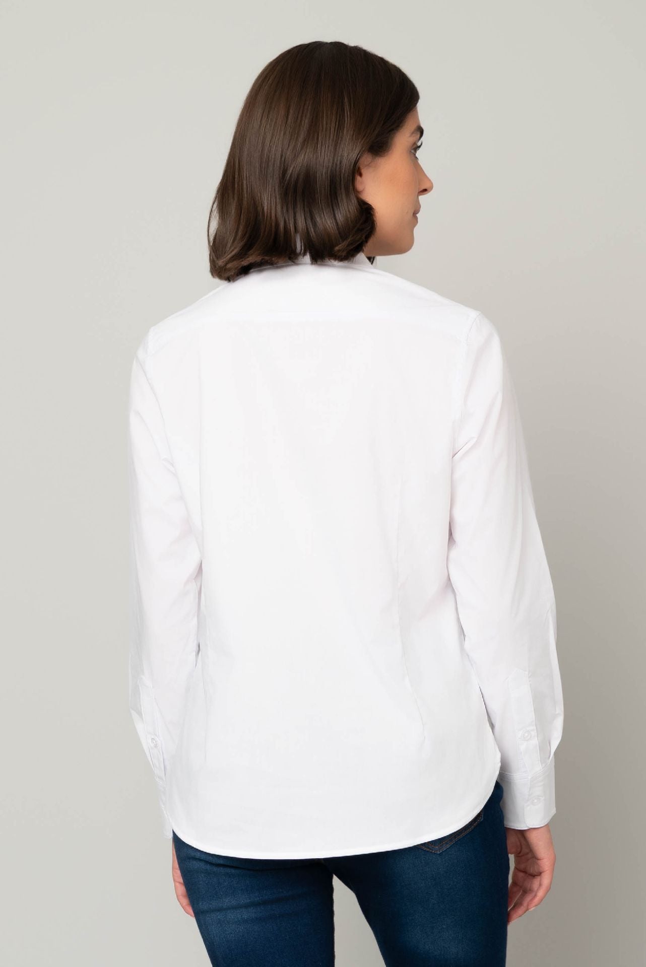 Poplin Button Front