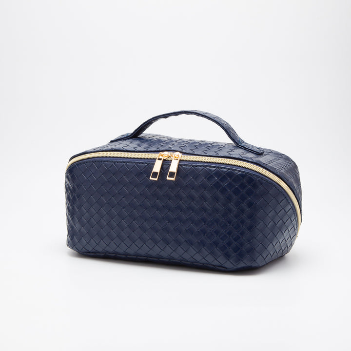 The Juliette Woven Makeup Bag