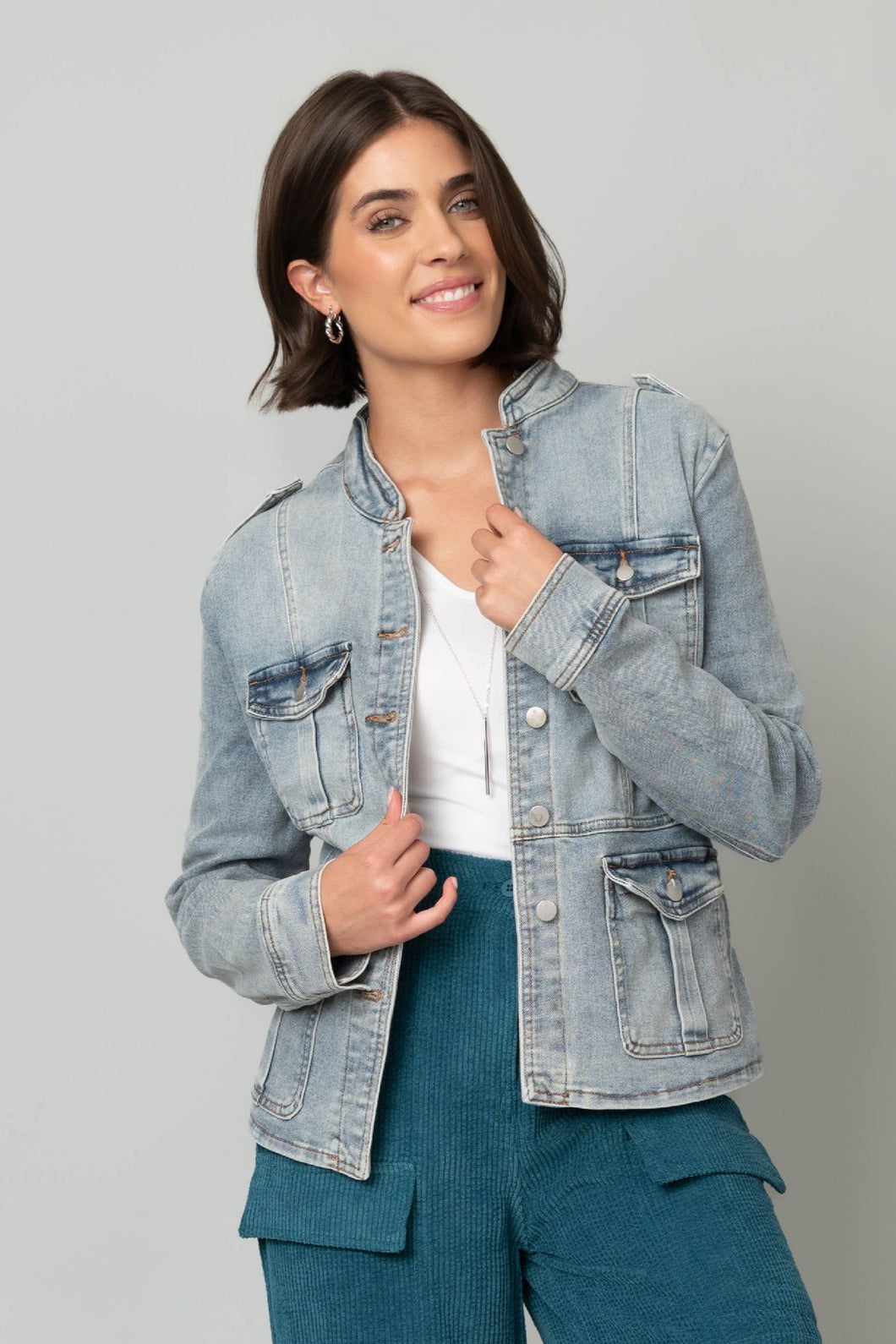 Denim Utility Jacket