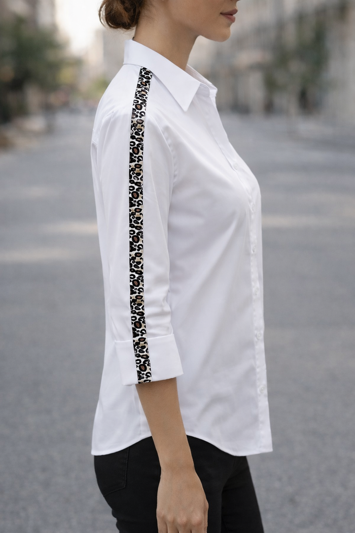 Dream Leopard Button Down