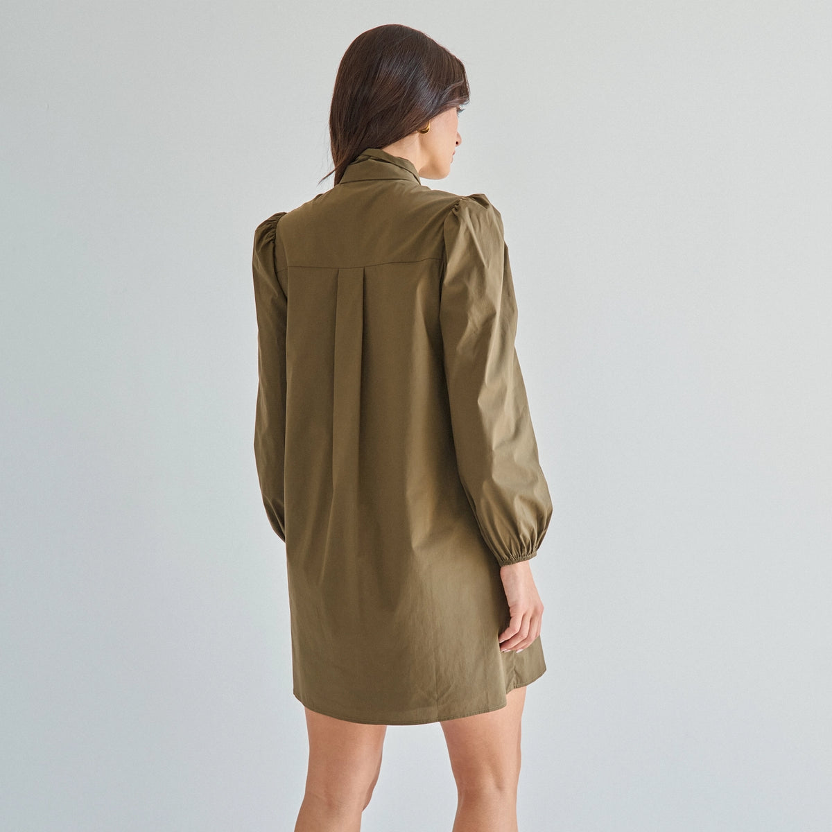 Bow Shirt Dress