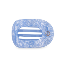 Load image into Gallery viewer, Flat Round Hair Clip | Medium | Blue Lagoon
