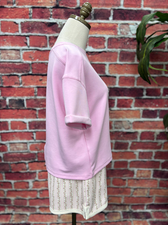 Soft Knit Bow Tee